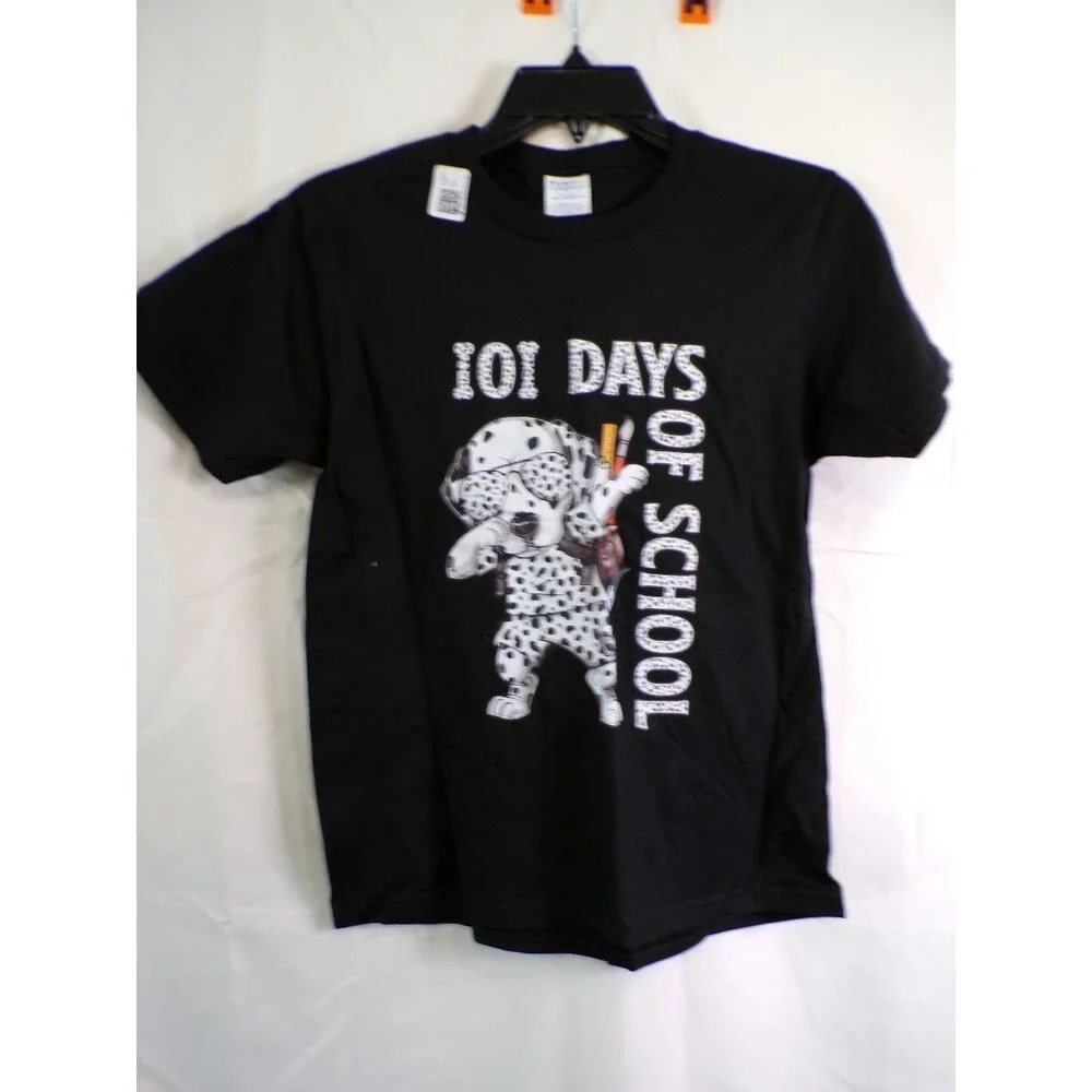 Port & Company Girls T Shirt Dress 101 Days of School Dalmatian Youth 10